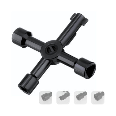 IBRIQO® Llave Universal Multifuncional de 4 Puntas
